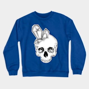 Stoned Crystal Skull Crewneck Sweatshirt